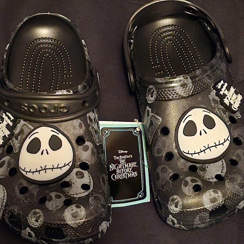 Nightmare Before Christmas Crocs GIT